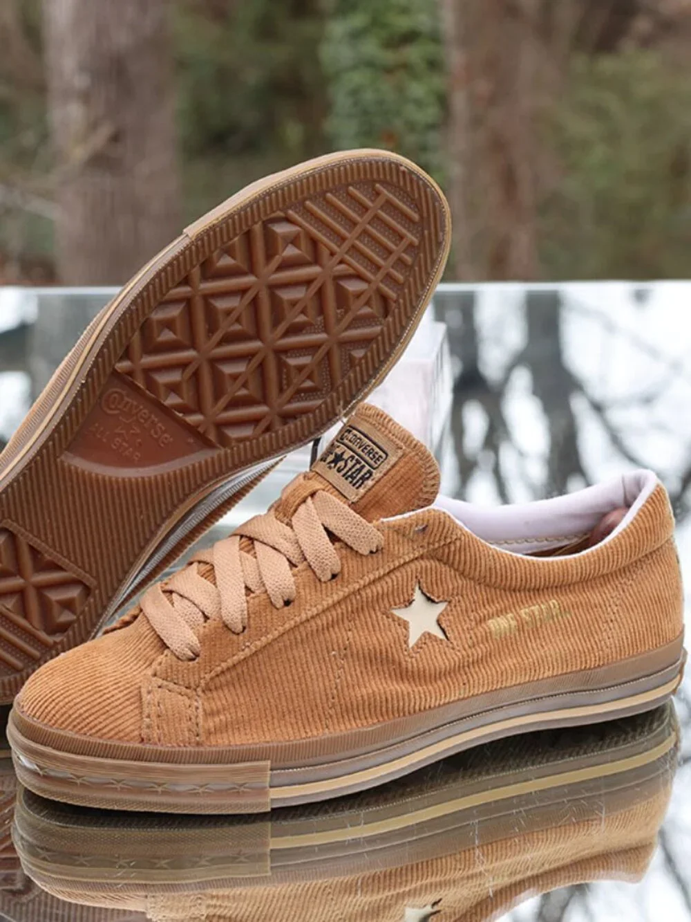 Vintage Converse One Star Brown Corduroy 2006 - Picture 6 of 16